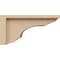 Ekena Millwork 5"W x 10"D x 5"H Wide Bryant Rough Cedar Woodgrain TimberThane Corbel, Primed Tan CORUR05X10X05BRYRCPR - alternate 4